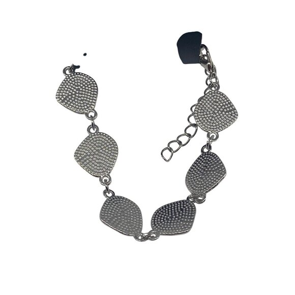 Paparazzi Jewelry Perfect Imperfection White Bracelet Adjustable Chain Design - Picture 5 of 6